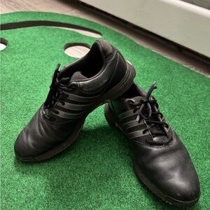 Adidas Men's Black Golf Shoes Size 10